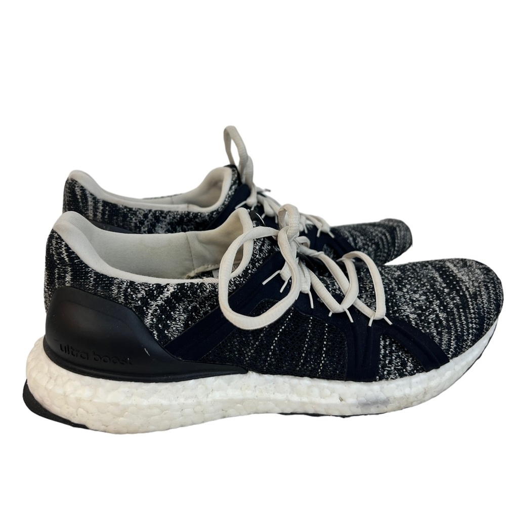 ADIDAS STELLA MCCARTNEY Ultraboost T Black Nylon Running Sneakers
